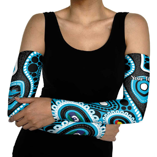Sharks NAIDOC Week 2026 Personalised Arm Sleeves 50 Years of Deadly Aboriginal Art