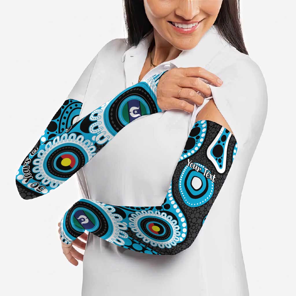 Sharks NAIDOC Week 2026 Personalised Arm Sleeves 50 Years of Deadly Aboriginal Art