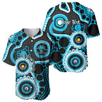 Sharks NAIDOC Week 2026 Personalised Baseball Jersey 50 Years of Deadly Aboriginal Art