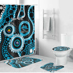 Sharks NAIDOC Week 2026 Personalised Bathroom Set 50 Years of Deadly Aboriginal Art
