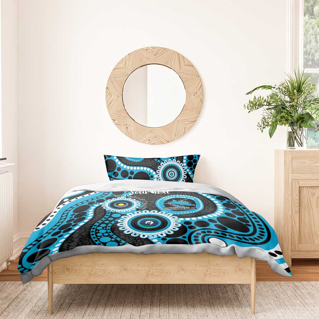 Sharks NAIDOC Week 2026 Personalised Bedding Set 50 Years of Deadly Aboriginal Art