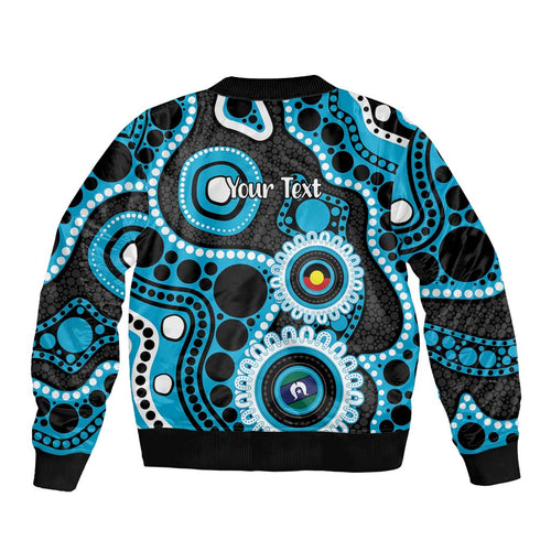 Sharks NAIDOC Week 2026 Personalised Bomber Jacket 50 Years of Deadly Aboriginal Art