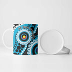 Sharks NAIDOC Week 2026 Personalised Ceramic Mug 50 Years of Deadly Aboriginal Art