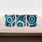Sharks NAIDOC Week 2026 Personalised Ceramic Mug 50 Years of Deadly Aboriginal Art