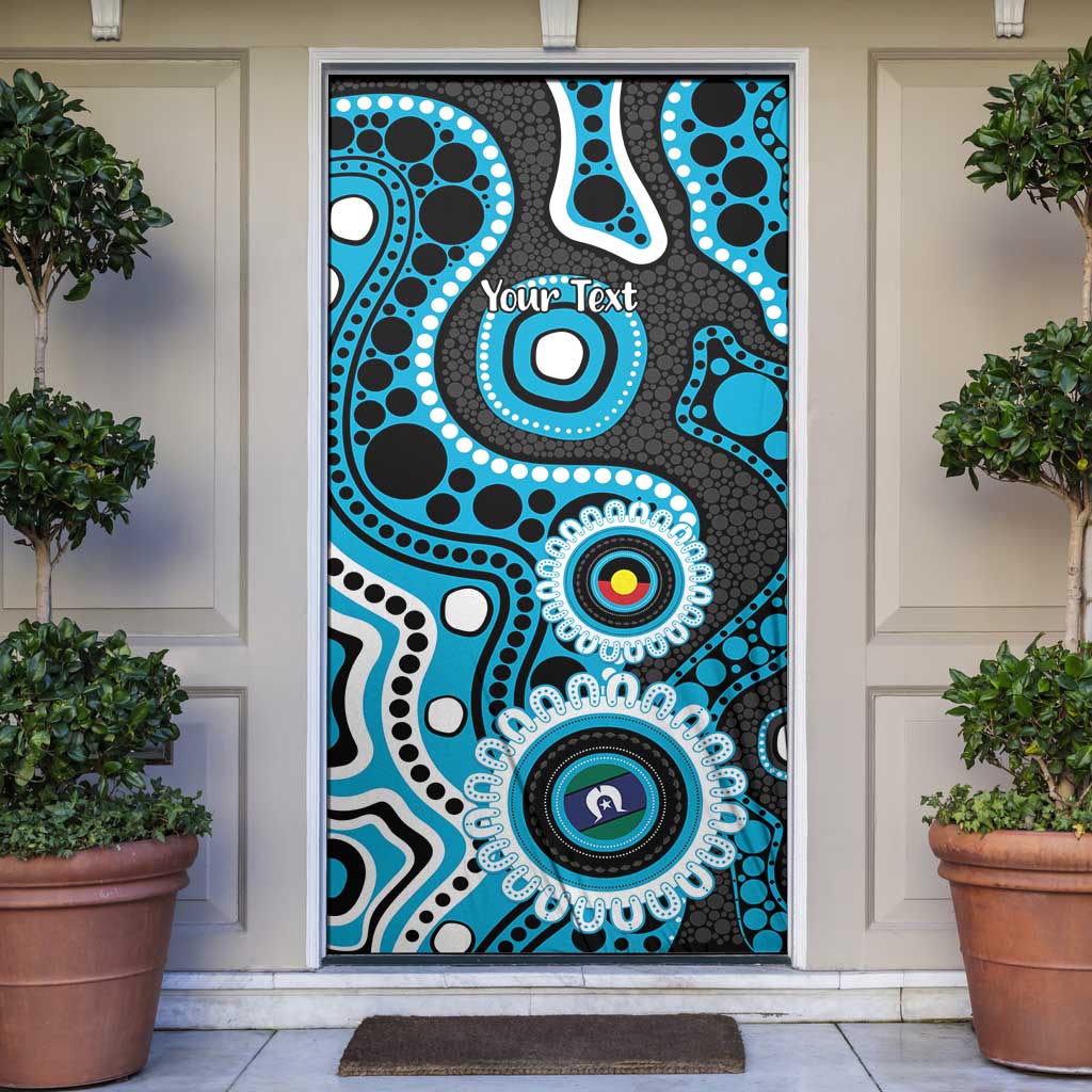Sharks NAIDOC Week 2026 Personalised Door Cover 50 Years of Deadly Aboriginal Art