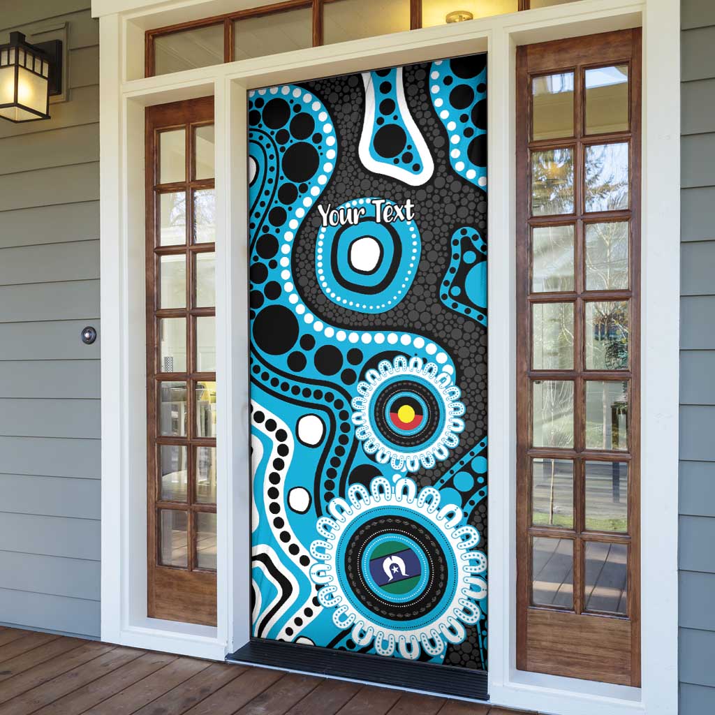 Sharks NAIDOC Week 2026 Personalised Door Cover 50 Years of Deadly Aboriginal Art