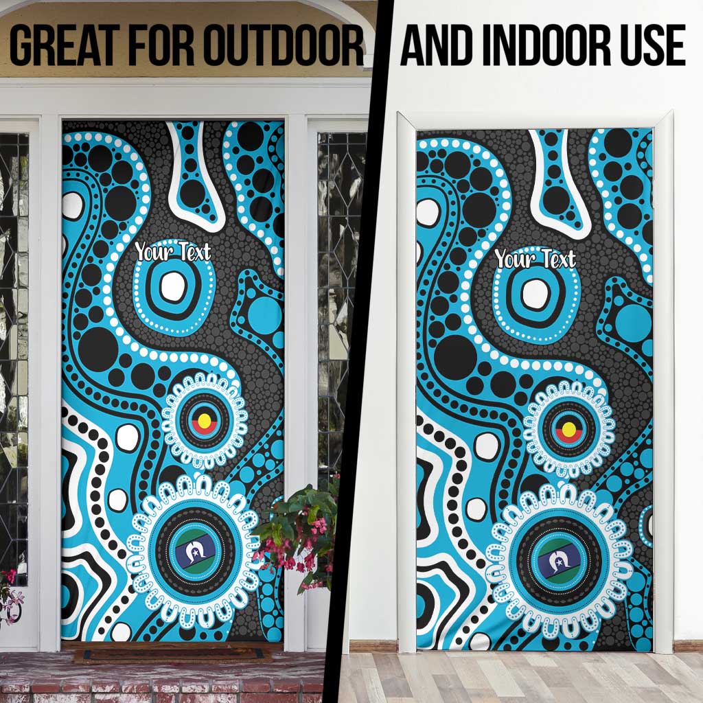 Sharks NAIDOC Week 2026 Personalised Door Cover 50 Years of Deadly Aboriginal Art