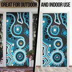 Sharks NAIDOC Week 2026 Personalised Door Cover 50 Years of Deadly Aboriginal Art