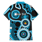 Sharks NAIDOC Week 2026 Personalised Family Matching Puletasi and Hawaiian Shirt 50 Years of Deadly Aboriginal Art