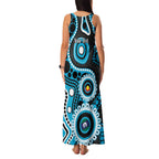 Sharks NAIDOC Week 2026 Personalised Family Matching Tank Maxi Dress and Hawaiian Shirt 50 Years of Deadly Aboriginal Art