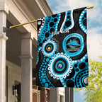 Sharks NAIDOC Week 2026 Personalised Garden Flag 50 Years of Deadly Aboriginal Art