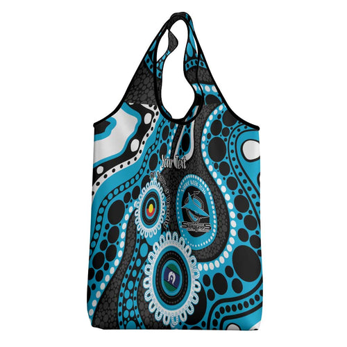 Sharks NAIDOC Week 2026 Personalised Grocery Bag 50 Years of Deadly Aboriginal Art