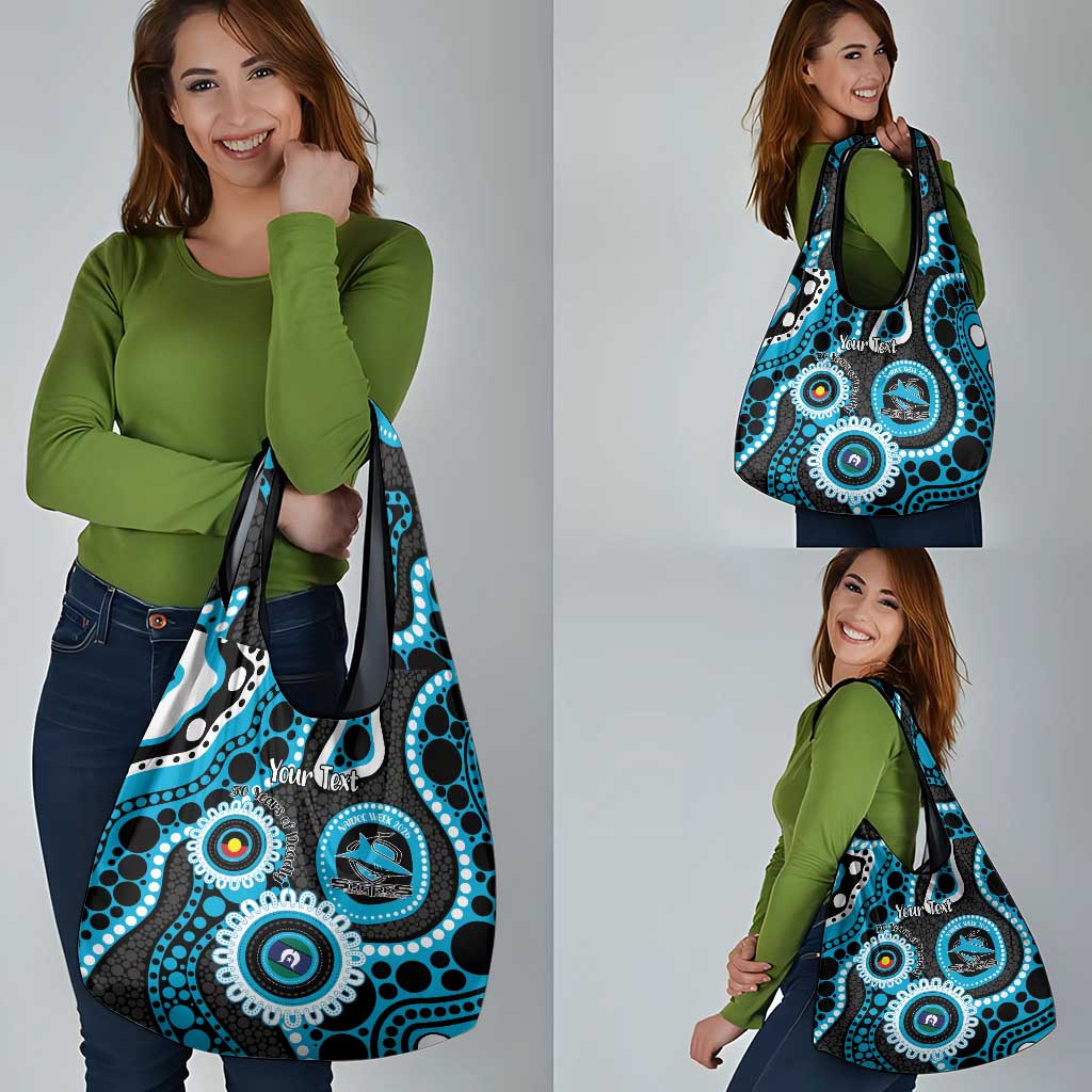 Sharks NAIDOC Week 2026 Personalised Grocery Bag 50 Years of Deadly Aboriginal Art