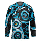 Sharks NAIDOC Week 2026 Personalised Hockey Jersey 50 Years of Deadly Aboriginal Art