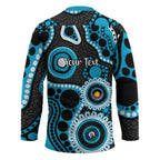 Sharks NAIDOC Week 2026 Personalised Hockey Jersey 50 Years of Deadly Aboriginal Art