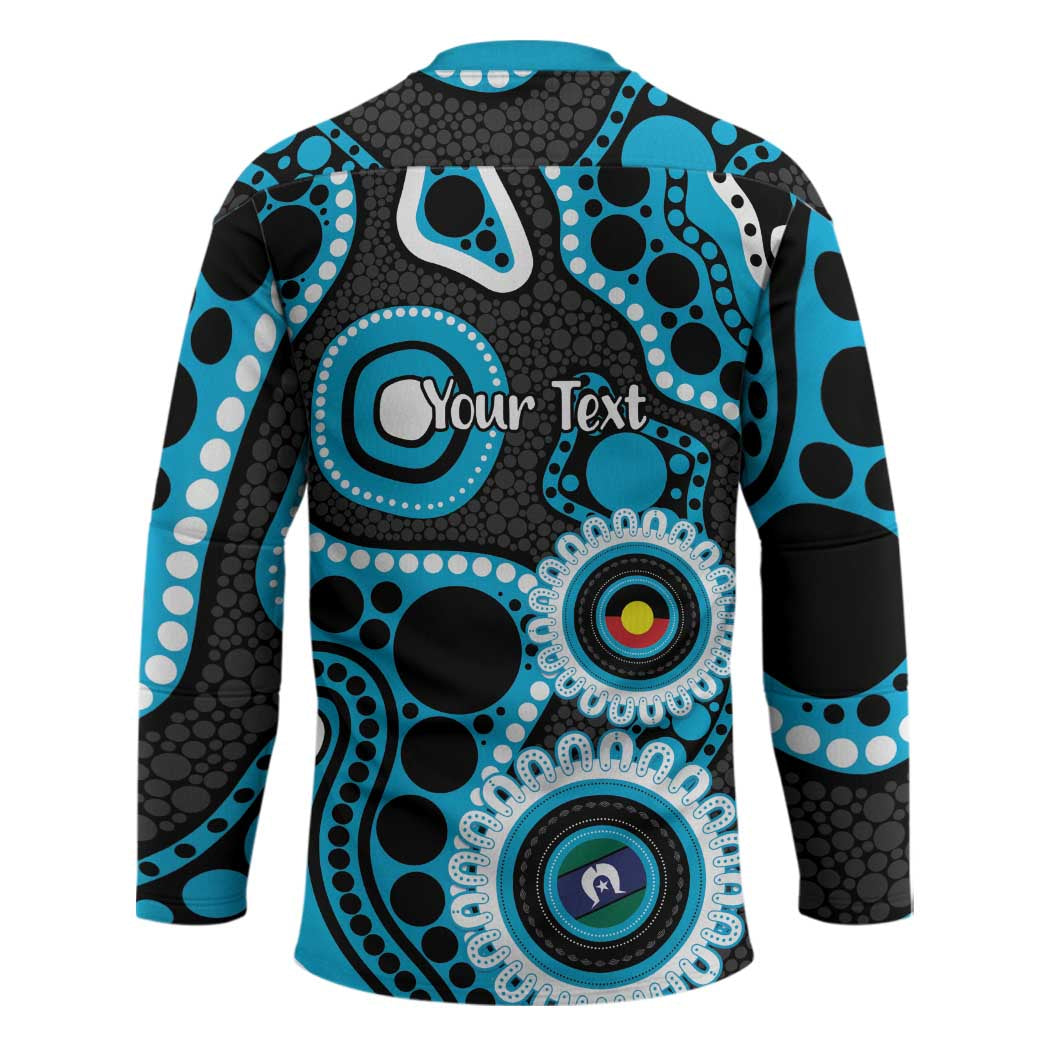 Sharks NAIDOC Week 2026 Personalised Hockey Jersey 50 Years of Deadly Aboriginal Art