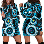 Sharks NAIDOC Week 2026 Personalised Hoodie Dress 50 Years of Deadly Aboriginal Art