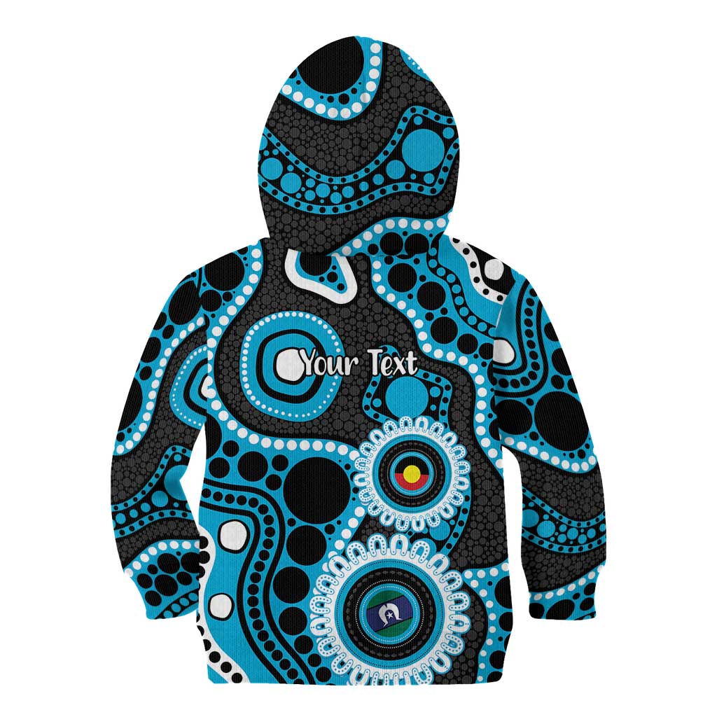 Sharks NAIDOC Week 2026 Personalised Kid Hoodie 50 Years of Deadly Aboriginal Art
