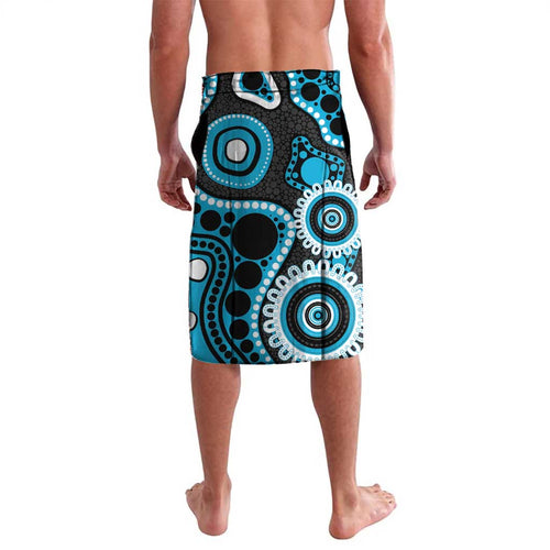 Sharks NAIDOC Week 2026 Personalised Lavalava 50 Years of Deadly Aboriginal Art