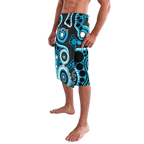 Sharks NAIDOC Week 2026 Personalised Lavalava 50 Years of Deadly Aboriginal Art