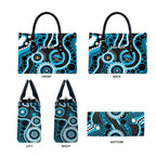 Sharks NAIDOC Week 2026 Personalised Leather Bag 50 Years of Deadly Aboriginal Art
