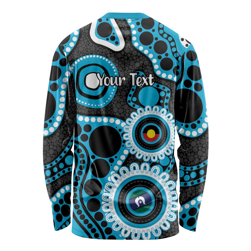 Sharks NAIDOC Week 2026 Personalised Long Sleeve Shirt 50 Years of Deadly Aboriginal Art