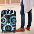 Sharks NAIDOC Week 2026 Personalised Luggage Cover 50 Years of Deadly Aboriginal Art