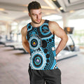 Sharks NAIDOC Week 2026 Personalised Men Tank Top 50 Years of Deadly Aboriginal Art