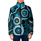 Sharks NAIDOC Week 2026 Personalised Padded Jacket 50 Years of Deadly Aboriginal Art