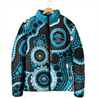Sharks NAIDOC Week 2026 Personalised Padded Jacket 50 Years of Deadly Aboriginal Art