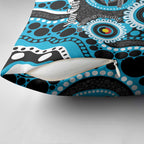 Sharks NAIDOC Week 2026 Personalised Pillow Cover 50 Years of Deadly Aboriginal Art