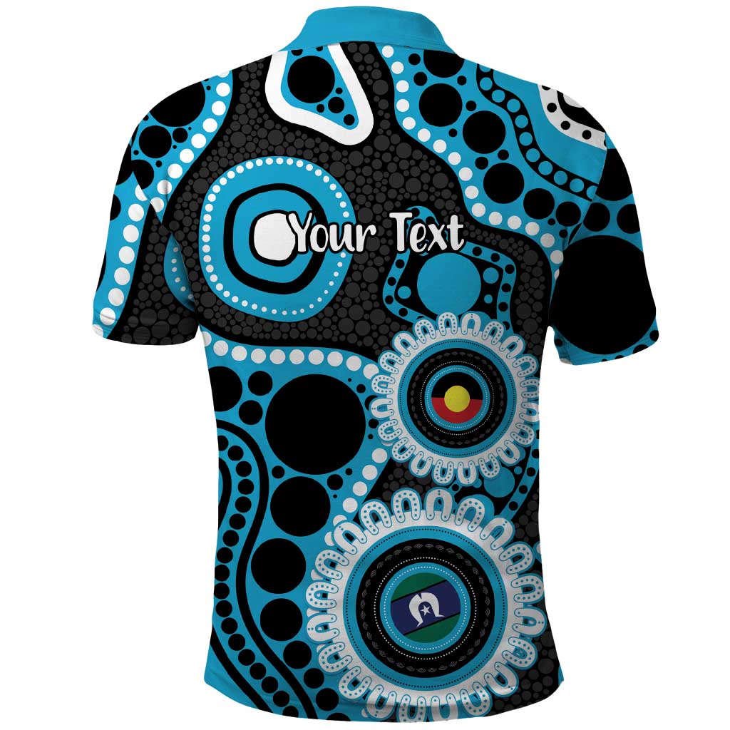 Sharks NAIDOC Week 2026 Personalised Polo Shirt 50 Years of Deadly Aboriginal Art