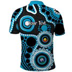 Sharks NAIDOC Week 2026 Personalised Polo Shirt 50 Years of Deadly Aboriginal Art