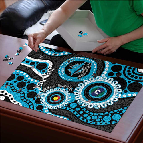 Sharks NAIDOC Week 2026 Personalised Puzzle 50 Years of Deadly Aboriginal Art