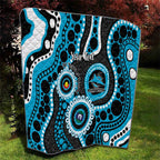 Sharks NAIDOC Week 2026 Personalised Quilt 50 Years of Deadly Aboriginal Art