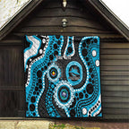 Sharks NAIDOC Week 2026 Personalised Quilt 50 Years of Deadly Aboriginal Art