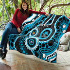 Sharks NAIDOC Week 2026 Personalised Quilt 50 Years of Deadly Aboriginal Art