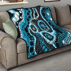 Sharks NAIDOC Week 2026 Personalised Quilt 50 Years of Deadly Aboriginal Art