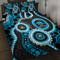 Sharks NAIDOC Week 2026 Personalised Quilt Bed Set 50 Years of Deadly Aboriginal Art
