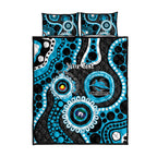 Sharks NAIDOC Week 2026 Personalised Quilt Bed Set 50 Years of Deadly Aboriginal Art