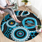 Sharks NAIDOC Week 2026 Personalised Round Carpet 50 Years of Deadly Aboriginal Art