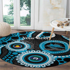 Sharks NAIDOC Week 2026 Personalised Round Carpet 50 Years of Deadly Aboriginal Art