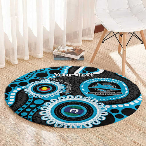 Sharks NAIDOC Week 2026 Personalised Round Carpet 50 Years of Deadly Aboriginal Art