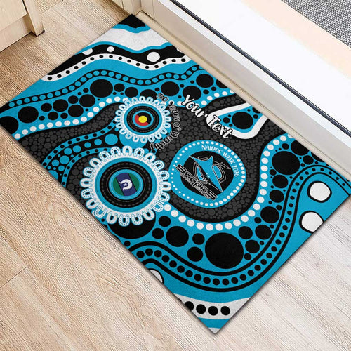 Sharks NAIDOC Week 2026 Personalised Rubber Doormat 50 Years of Deadly Aboriginal Art