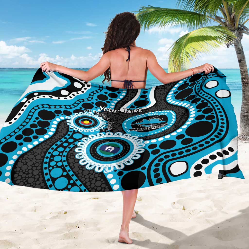 Sharks NAIDOC Week 2026 Personalised Sarong 50 Years of Deadly Aboriginal Art