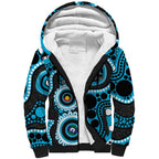 Sharks NAIDOC Week 2026 Personalised Sherpa Hoodie 50 Years of Deadly Aboriginal Art