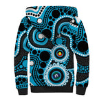 Sharks NAIDOC Week 2026 Personalised Sherpa Hoodie 50 Years of Deadly Aboriginal Art