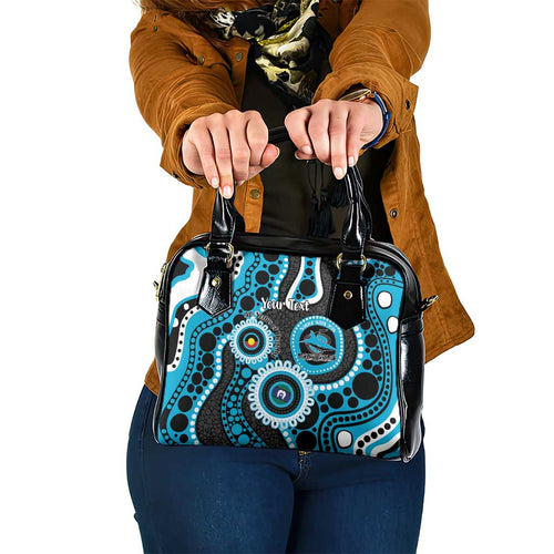 Sharks NAIDOC Week 2026 Personalised Shoulder Handbag 50 Years of Deadly Aboriginal Art