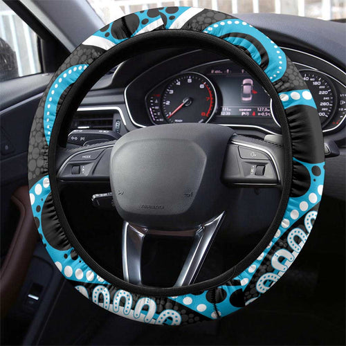 Sharks NAIDOC Week 2026 Steering Wheel Cover 50 Years of Deadly Aboriginal Art