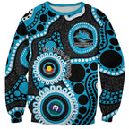 Sharks NAIDOC Week 2026 Personalised Sweatshirt 50 Years of Deadly Aboriginal Art